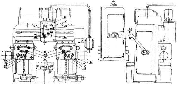 6606 Органы керування фрезерным верстатом